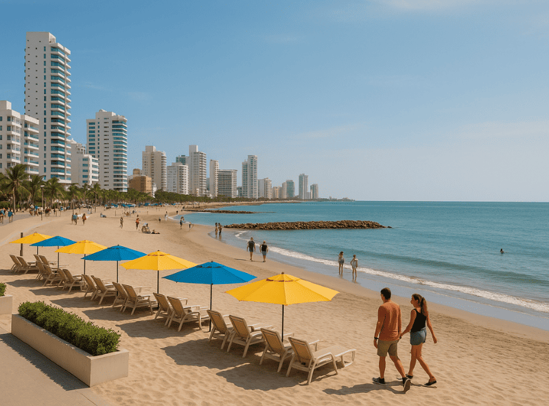 Descubre las joyas costeras de Cartagena Playa 5 y Castillo grande