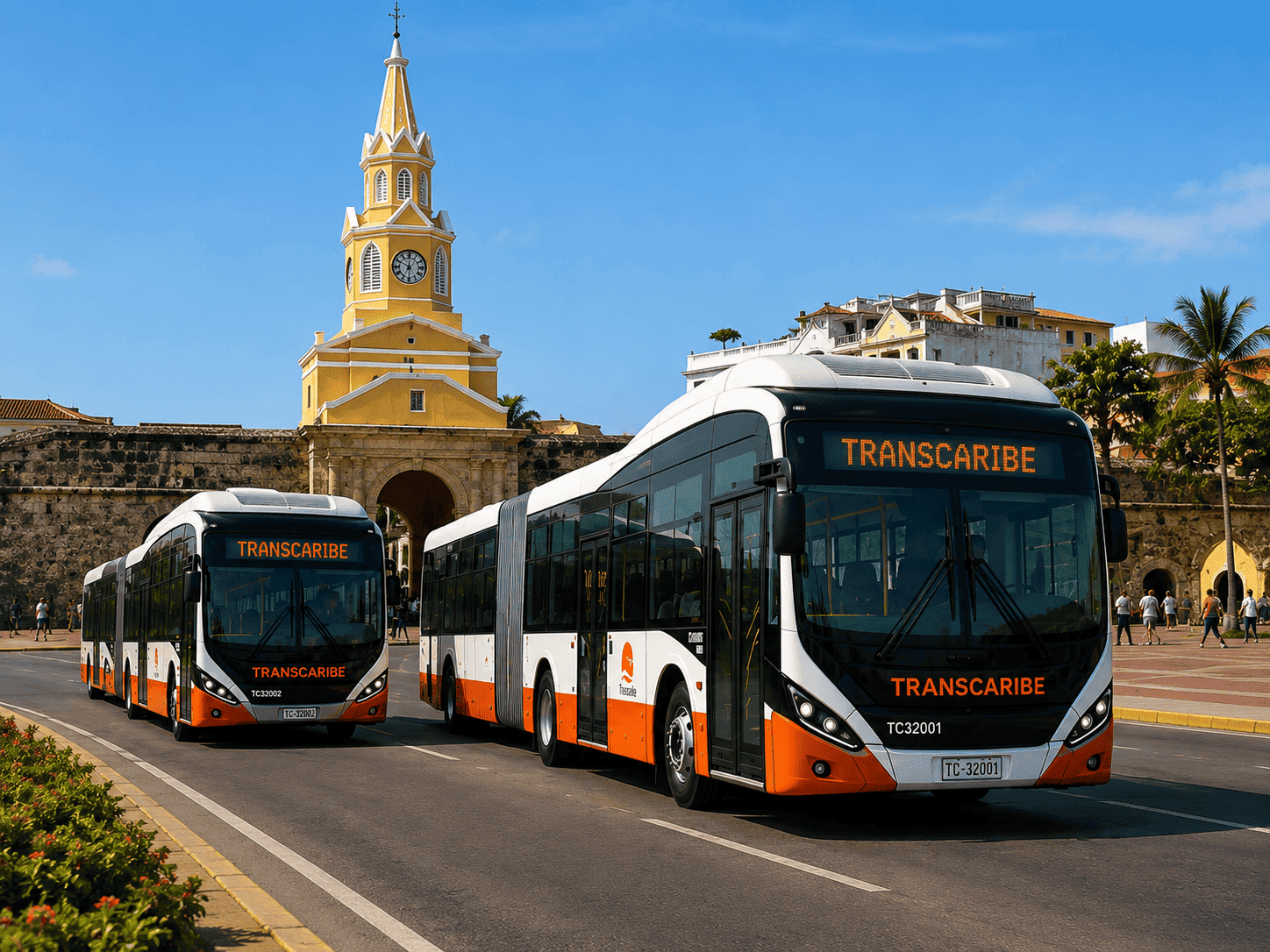 Nueva Flota de Transcaribe Llega a Cartagena: Conoce los Nuevos Buses y sus Beneficios