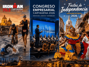 Eventos en Cartagena 2026: Congresos, deporte y cultura impulsarán el turismo en la ciudad
